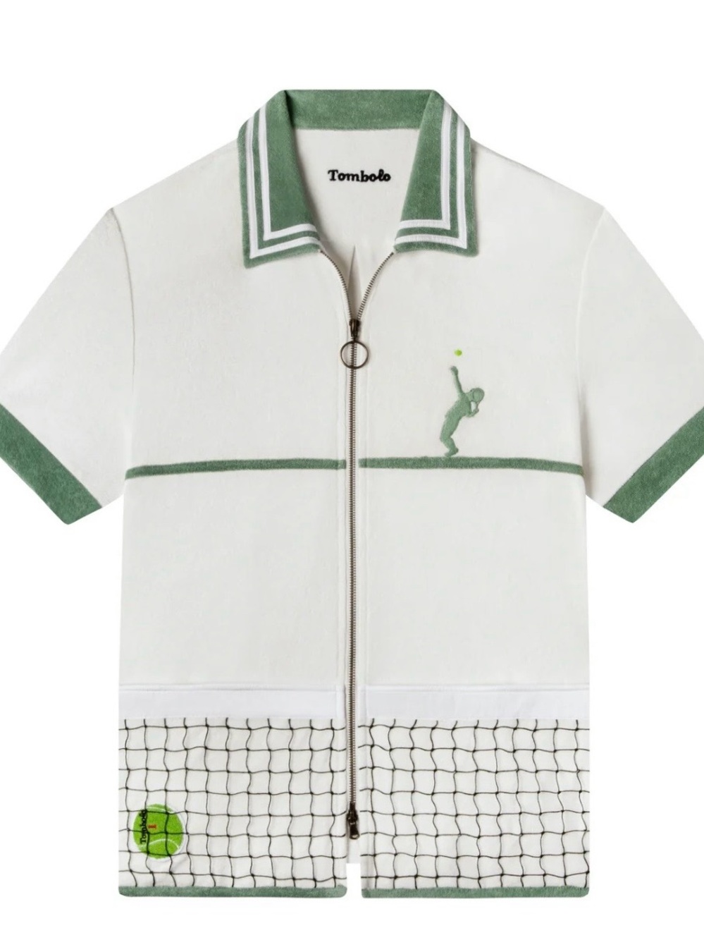 Never worn Tombolo “Fault One” Tennis Cabana shirt 🎾 Unisex